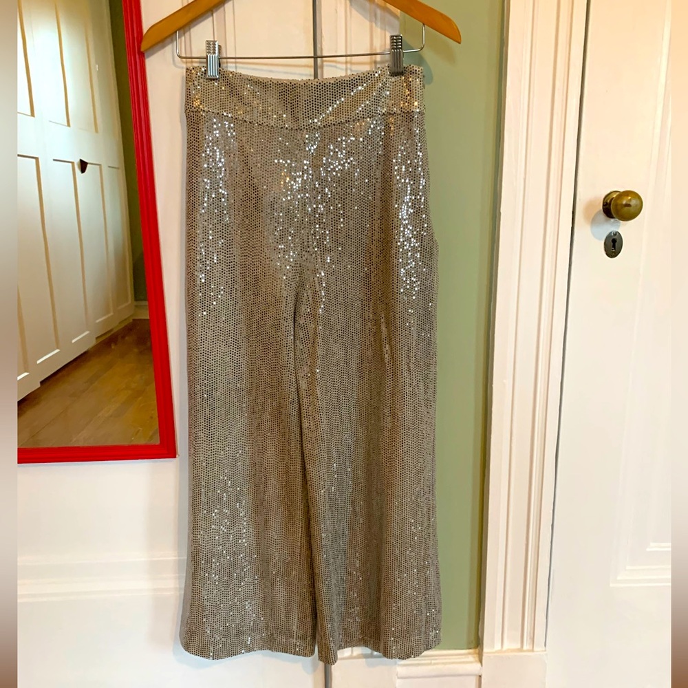 Zara sequin pants. Size S.